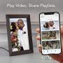 Nixplay Smart Digital Picture Frame 10.1 Inch, Share Video Clips and Photos Instantly via E-Mail or App