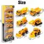 Alloy Truck Mini Pocket Size Construction Models Play Vehicles Toy Trucks for Boys Age 2 3 4 ,Kids Party Favors Cake Decorations Topper Birthday Gift,6Pcs Set Alloy Truck Mini Pocket Size Construction Models Play Vehicles Toy Trucks for Boys Age 2 3 4 ,Kids Party Favors Cake Decorations Topper Birthday Gift,6Pcs Set