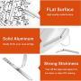BathBull Aluminum Strips Nose Wire,Nose Bridge for Mask,90MM Metal Flat Nose Clips Nose Bridge Bracket DIY Wire (100PCS)
