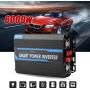 Power Inverter Car Inverter, 6000W 12V to 220V Pure Sine Wave Power Voltage Inverter Transformer Auto Accessory