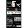 Metal Earth Fascinations ICONX Tuskegee Airmen P-51D Mustang Red Tail 3D Metal Model Kit