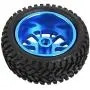 Drfeify RC Truck Wheel Rally Tire, Blue Metal RC Tires Wheel Rally Tyres Upgrade Parts for WL 1/18 A959 A979 A969 RC Crawler Car Drfeify RC Truck Wheel Rally Tire, Blue Metal RC Tires Wheel Rally Tyres Upgrade Parts for WL 1/18 A959 A979 A969 RC Crawler Car