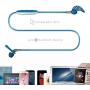 Jaybird Freedom F5 In-Ear Wireless Bluetooth Sports Headphones – Secure Sports Fit – Tough All-Metal Design – Ocean
