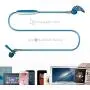 Jaybird Freedom F5 In-Ear Wireless Bluetooth Sports Headphones – Secure Sports Fit – Tough All-Metal Design – Ocean