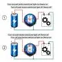 mxuteuk 16mm High Round Cap Horn Button Switch Car Motorcycle Boat Speaker Momentary Push Button Switch Metal Toggle Switch On/Off with Cold Pressed Terminal Connector, 12v Blue LED Light G16LB-BU-5DZ