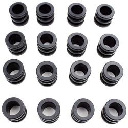 Brybelly Hard Rubber Bumpers for Standard Foosball Tables (Pack of 16)