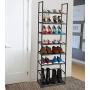 fiducial home 8 Tiers Shoe Rack 16-20 Pairs Sturdy Shoe Shelf