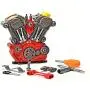 King Of Toys Educational Build-Your-Own Engine Over 25 Piece Play Set Kit with LIGHTS & SOUNDS (Build & Re-build) ''Special KIDS SAFE Storage Bag'' to protect from loosing pieces included. King Of Toys Educational Build-Your-Own Engine Over 25 Piece Play Set Kit with LIGHTS & SOUNDS (Build & Re-build) ''Special KIDS SAFE Storage Bag'' to protect from loosing pieces included.