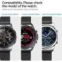Spigen Retro Fit Designed For Samsung Galaxy Watch 3 45mm Band (2020) / Galaxy Watch 46mm Band (2018) / Gear S3 Frontier Band / S3 Classic Band - Black