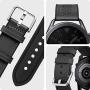Spigen Retro Fit Designed For Samsung Galaxy Watch 3 45mm Band (2020) / Galaxy Watch 46mm Band (2018) / Gear S3 Frontier Band / S3 Classic Band - Black