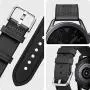 Spigen Retro Fit Designed For Samsung Galaxy Watch 3 45mm Band (2020) / Galaxy Watch 46mm Band (2018) / Gear S3 Frontier Band / S3 Classic Band - Black