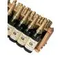 DECOMIL - 36 Bottle Stackable Modular Wine Rack Wine Storage Rack Solid Bamboo Wine Holder Display Shelves, Wobble-Free (Four-Tier, 36 Bottle Capacity) DECOMIL - 36 Bottle Stackable Modular Wine Rack Wine Storage Rack Solid Bamboo Wine Holder Display Shelves, Wobble-Free (Four-Tier, 36 Bottle Capacity)