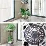 Wrought Iron Plant Stands Indoor Outdoor,Metal Tall Plant Stand Iron Flower Stand,Flower Pot Holder Flower Pot Stand Flower Pot Supporting,Plant Holders Plant Rack Potted Plant Stand(Black,24.4in) Wrought Iron Plant Stands Indoor Outdoor,Metal Tall Plant Stand Iron Flower Stand,Flower Pot Holder Flower Pot Stand Flower Pot Supporting,Plant Holders Plant Rack Potted Plant Stand(Black,24.4in)