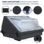 LED Wall Pack Lights 120W,（5000K Daylight Wall Pack),Commercial and Industrial Outdoor Wall Pack Lighting 500~600W HPS/HID Bulb Replacement Waterproof
