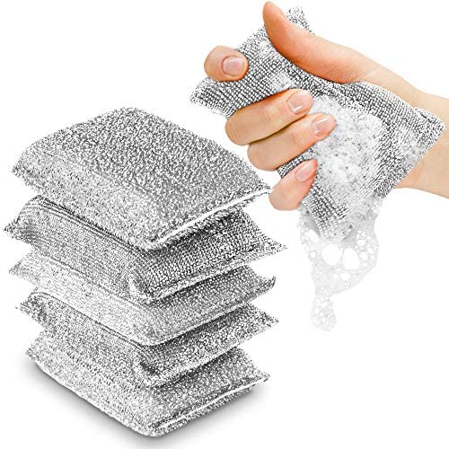 SPONGENATOR Kitchen Scrubbing Sponges - Heavy Duty Non-Scratch Scrubbing Cleaner Sponges in 1 Color - Multi-Surface Non-Metal Dish Scouring Scrubbers for Fast Cleaning. 6pack SPONGENATOR Kitchen Scrubbing Sponges - Heavy Duty Non-Scratch Scrubbing Cleaner Sponges in 1 Color - Multi-Surface Non-Metal Dish Scouring Scrubbers for Fast Cleaning. 6pack