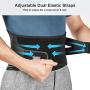 Freetoo Back Braces for Lower Back Pain Relief with 6 Stays, Breathable Back Support Belt for Men/Women for work , Anti-skid lumbar support belt with 16-hole Mesh for sciatica(M) Freetoo Back Braces for Lower Back Pain Relief with 6 Stays, Breathable Back Support Belt for Men/Women for work , Anti-skid lumbar support belt with 16-hole Mesh for sciatica(M)