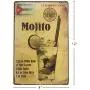 ERLOOD La Habana Cuba Mojito Drink Tin Sign Wall Retro Metal Bar Pub Poster Metal 12 X 8 ERLOOD La Habana Cuba Mojito Drink Tin Sign Wall Retro Metal Bar Pub Poster Metal 12 X 8