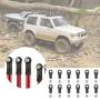 RC Car Pull Rod End, Plastic + Metal Pull Rod End Kit RC Crawler Upgrade Accessory Part