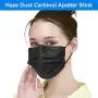 Disposable Face Masks,Face Masks of 50 Pack Disposable Mask-Black Disposable Face Masks,Face Masks of 50 Pack Disposable Mask-Black