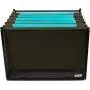 Hanging File Organizer Mesh Box - File Organizer Box Supports Letter Sized and Legal Sized Hanging Folders, Modern Black Metal Mesh Hanging File Crate, Collapsible File Organizer for Home or Office Hanging File Organizer Mesh Box - File Organizer Box Supports Letter Sized and Legal Sized Hanging Folders, Modern Black Metal Mesh Hanging File Crate, Collapsible File Organizer for Home or Office