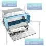 Automatic Chicken Feeder - Sturdy Galvanized Steel Poultry Feeders with Weatherproof Cover Standard Size for 6-12 Chickens 10 Days (20lb Feed) Automatic Chicken Feeder - Sturdy Galvanized Steel Poultry Feeders with Weatherproof Cover Standard Size for 6-12 Chickens 10 Days (20lb Feed)
