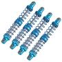 Shaluoman Oil Adjustable Metal Shock Absorber Damper for 1/10 RC Car Parts Truck Crawler Axial SCX10 TRX4 D90 (100mm)