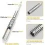 AOLISHENG Heavy Duty Drawer Slides 24 Inch with Lock Full Extension Ball Bearing Drawer Side Heavy Duty Drawer Side 450 lb Load Capacity 1 Pair AOLISHENG Heavy Duty Drawer Slides 24 Inch with Lock Full Extension Ball Bearing Drawer Side Heavy Duty Drawer Side 450 lb Load Capacity 1 Pair