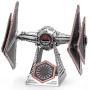 Fascinations Metal Earth 3D Metal Model Kits Star Wars Rise of Skywalker Set of 5 - D-O - First Order Treadspeeder - Sith Tie Fighter - Resistance A-Wing Fighter - Zoriis Y-Wing Fighter