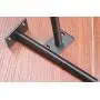 8 Pcs 6'' Black Solid Steel Floating Shelf Bracket Blind Shelf Supports - Hidden Brackets for Floating Wood Shelves - Concealed Blind Shelf Support – Screws and Wall Plugs Included 8 Pcs 6'' Black Solid Steel Floating Shelf Bracket Blind Shelf Supports - Hidden Brackets for Floating Wood Shelves - Concealed Blind Shelf Support – Screws and Wall Plugs Included