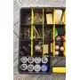 SE 26 Compartment Plastic Storage Box with Adjustable Sections - 87322DB SE 26 Compartment Plastic Storage Box with Adjustable Sections - 87322DB