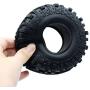 INJORA RC Tires 1.9inch 4Pcs RC Rubber Tyre Set Wheel Tires for 1:10 RC Crawler Axial SCX10 90046 SCX10 III AXI03007 Tamiya CC01 D90 D110