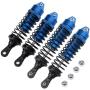 Hobbypark 4PCS Aluminum Front Rear Shock Absorber Assembled for 1/10 Traxxas Slash 4x4 4WD Upgrade Parts,Replace 5862 Hobbypark 4PCS Aluminum Front Rear Shock Absorber Assembled for 1/10 Traxxas Slash 4x4 4WD Upgrade Parts,Replace 5862