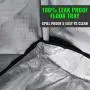 ULTRA YIELD 48''x96''x84'' + 12'' Extension Grow Tent - 1680D Mylar Professional Indoor Growing Tents - Use for Hydroponics Growing System - 4x8