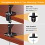 ErGear 22-35” Premium Single Monitor Stand Mount w/USB, Ultrawide Computer Screen Desk Mount w/Full Motion Gas Spring Arm, Height/Tilt/Swivel/Rotation Adjustable, Holds from 6.6lbs to 26.5lbs