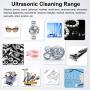 Seeutek Professional Ultrasonic Cleaner 6.5L with Digital Timer and Heater 304 Stainless Steel for Jewelry Rings Diamond Watch Glasses Circuit Board Dentures Small Parts Dental Instrument