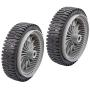 Set Of 2 Husqvarna AYP OEM Lawn Mower Wheels 581009202 193912X460