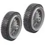 Set Of 2 Husqvarna AYP OEM Lawn Mower Wheels 581009202 193912X460