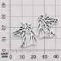 WOCRAFT 50pcs Craft Supplies Antique Silver Animals Unicorn Charms for Jewelry Making Crafting Findings Accessory for DIY Necklace Bracelet (M314)