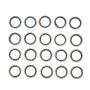 240pcs 6/8/10/12/14/16/18/20/22/24/27/30mm Metal Rubber Sealing Oil Ring Drain Plug Gasket Combination Boxed