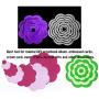4 Sets / 27 PCS Metal Cutting Dies Stencil for Card Making Scrapbooking DIY Album Paper, TuNan Carbon Steel Template Molds, Embossing Tool for Envelope Gift Box - Flowers, Leaves, Circle, Oval