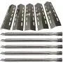 Htanch SC0500701 (5-Pack) SA3041 (5-Pack) Stainless Steel Heat Plate & Stainless Steel Burner Replacement for Ducane 5 Burner 30500701,30500097,30400045,30500702,30400043,30400042 Gas Grill Htanch SC0500701 (5-Pack) SA3041 (5-Pack) Stainless Steel Heat Plate & Stainless Steel Burner Replacement for Ducane 5 Burner 30500701,30500097,30400045,30500702,30400043,30400042 Gas Grill