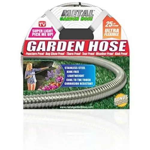 Armor Metal Hose 54370 Stainless Steel Harvest Trading Group Metal Garden Hose (25), The Original 304 Stainl Armor Metal Hose 54370 Stainless Steel Harvest Trading Group Metal Garden Hose (25), The Original 304 Stainl