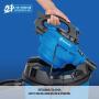 Vacmaster VBV1210, 12-Gallon 5 Peak HP Wet/Dry Shop Vacuum with Detachable Blower, Blue