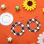 16 Pieces Earring Cutting Dies with 110 Pieces Earrings Making Supplies Kit, Teardrop Leaf Die Cuts Metal Cutting Dies with Ear Hooks and Jump Rings for DIY Earrings Crafts