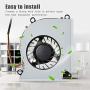 Bewinner Cooling Fan, Quiet Fast Heat Dissipation Internal Cup Fan Cooler for MSI GT60 GT70, Computer Case Fans Heatsinks