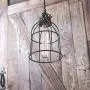 Rustic State Set of 2 Industrial Vintage Style | DIY Farmhouse Metal Wire Cage for Hanging Pendant Lighting | Light Fixture Lamp Guard | Rare Curved Design Black Rustic State Set of 2 Industrial Vintage Style | DIY Farmhouse Metal Wire Cage for Hanging Pendant Lighting | Light Fixture Lamp Guard | Rare Curved Design Black