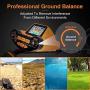 SUNPOW Professional Metal Detector for Adults, Adjustable Ground Balance, Disc & Notch & Pinpoint Modes, Upgraded DSP Chip, Multiple Audio Prompts