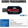 AGFRC 33KG Low-Profile High-Torque Digital-Servo - Programmable Metal Gear for 1/10 RC Drift Racing Car Truck, Control Angle 180° (A65BHL&AGF-SPV2) AGFRC 33KG Low-Profile High-Torque Digital-Servo - Programmable Metal Gear for 1/10 RC Drift Racing Car Truck, Control Angle 180° (A65BHL&AGF-SPV2)