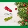 Beaditive Embroidery Scissors Sheath (3-Piece Set) Christmas | Red, White, Green Polka Dot Beaditive Embroidery Scissors Sheath (3-Piece Set) Christmas | Red, White, Green Polka Dot
