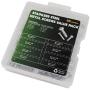 T.K.Excellent Sheet Metal Screw Oval and Pan Head 304 Stainless Steel #6 to #12 Assortment Kit,79 Pcs